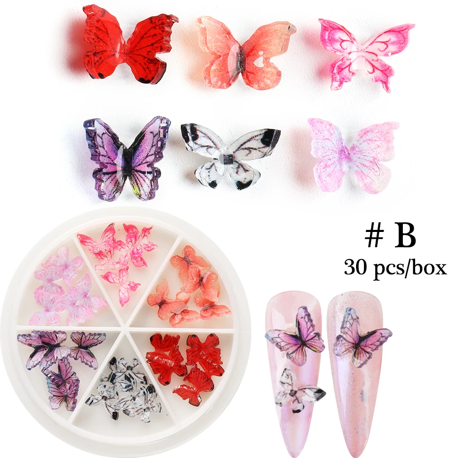 Black Friday 10pcs Shiny 3D Silver Butterfly Nail Charms Alloy Metal  Crystal Rhinestone Nail Art Decoration Butterflies Ornaments DIY  Accessories