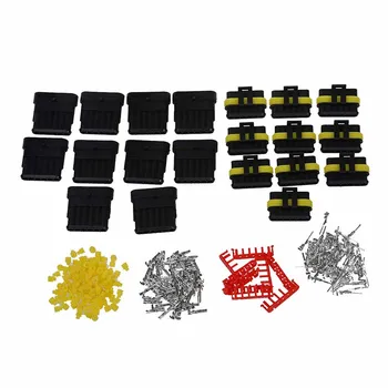 

10x connector Plug Kit Waterproof Seals 1.5mm 6 Channels For Car Boat
