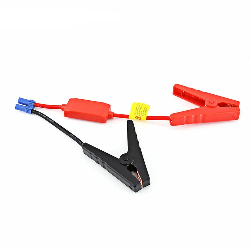 

2pcs 30A 90mm crocodile leather car battery test lead clip best promotion alligator clip connector plug power supply