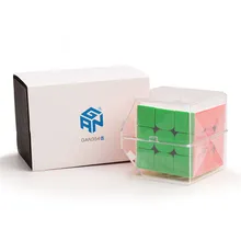 Ган 354 м 3x3x3 Магнитная Скорость магический куб головоломка конкурс крутящаяся головоломка игрушки Цвет версия специально матч
