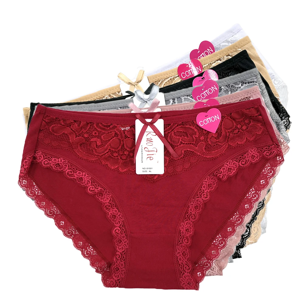 

Women Cotton Panty Solid Women's Panties Sexy Underwear Comfortable Briefs For Ladies Sexy Panty Intimates XL