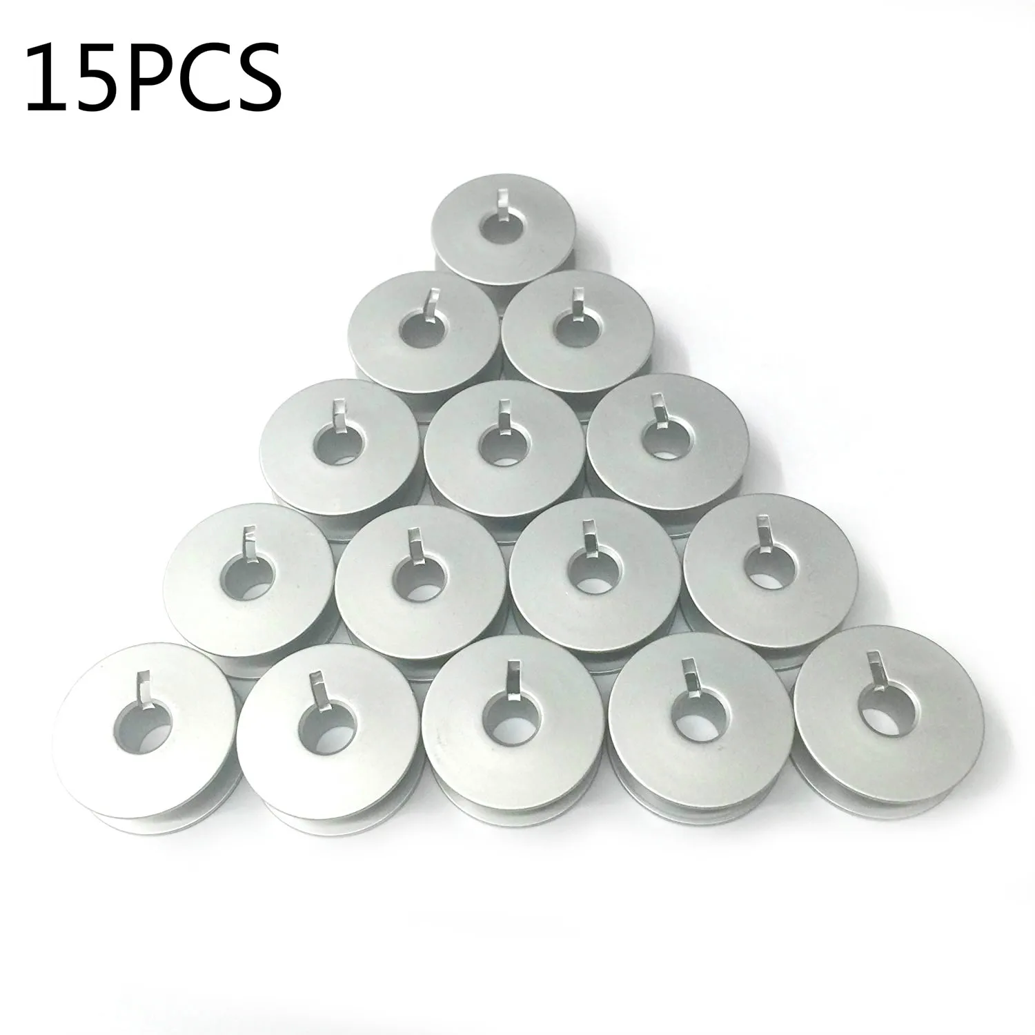 10/15pcs 9033a Aluminum Bobbins Fit For Pfaff 130, 229, 230, 260, 261, 332 Adler 67 68 69