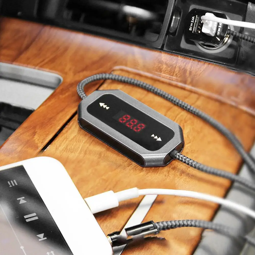 Автомобильный музыкальный передатчик автомобильный MP3-плеер Мобильный телефон музыкальный передатчик Usb Автомобильное зарядное устройство 4.8A Автомобильный Mp3 аудио плеер