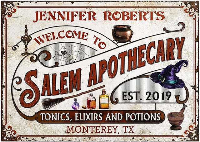 Vintage Apothecary Sign
