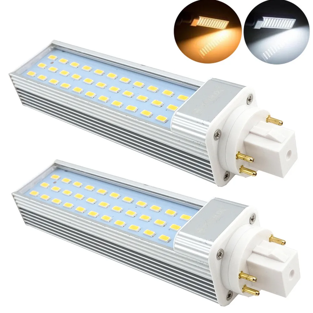 2-Pack 13W GX24 вращающаяся Светодиодная лампа G24Q/GX24Q 4-основа заколки 26W CFL/компактная флуоресцентная лампа замена удаления/обхода балласта