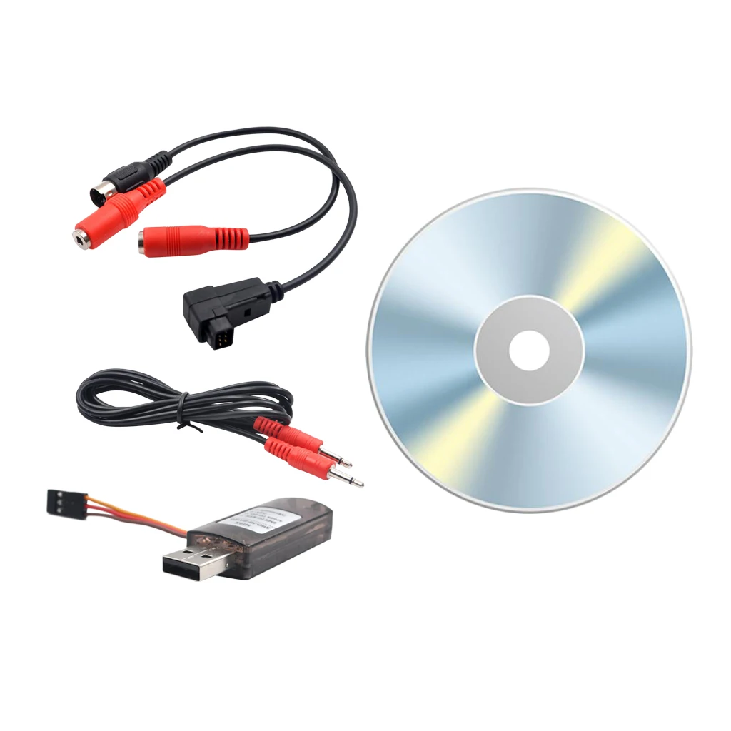 RC  Simulator 22 in 1 USB Cable for Real Phoenix   FMS
