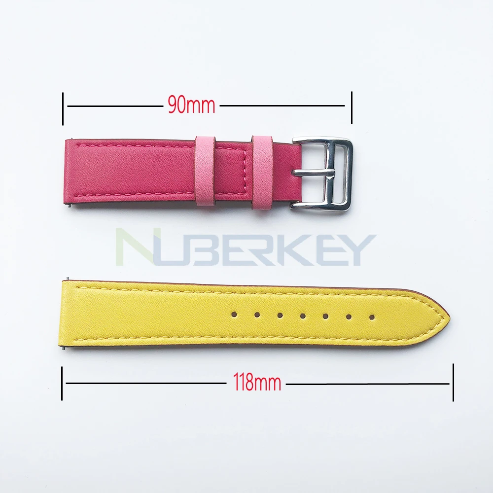 Ремешок из натуральной кожи для часов Huami Amazfit Bip Lite / S/U сменный спортивный браслет