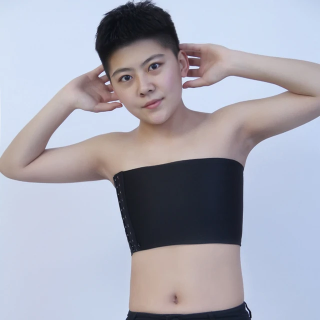 Fashion Tomboy Bra Intimates Crop Les Slim Chest Breast Binder