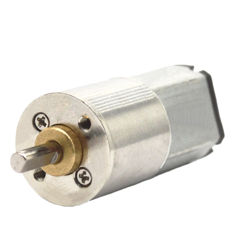 Motor Reductor Metálico Con Eje Tipo "D" , 12 V