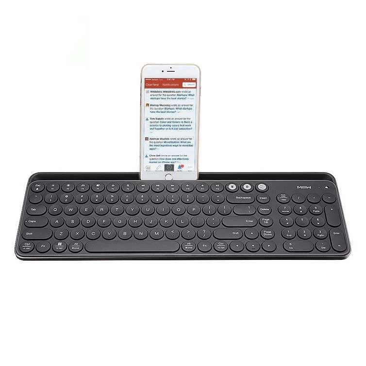 

2.4G Wirless Dual Mode Keyboard 104 Key Wireless Portable Keyboard Multi System Compatible For Laptop PC