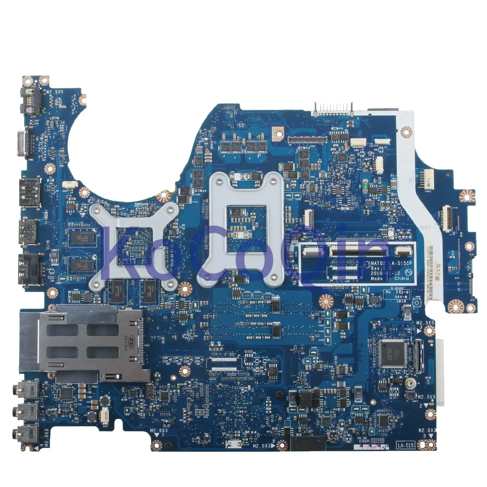  KoCoQin Laptop motherboard For DELL Studio 1749 Mainboard CN-0W87G9 0W87G9 NAT02 LA-5155P 216-07720
