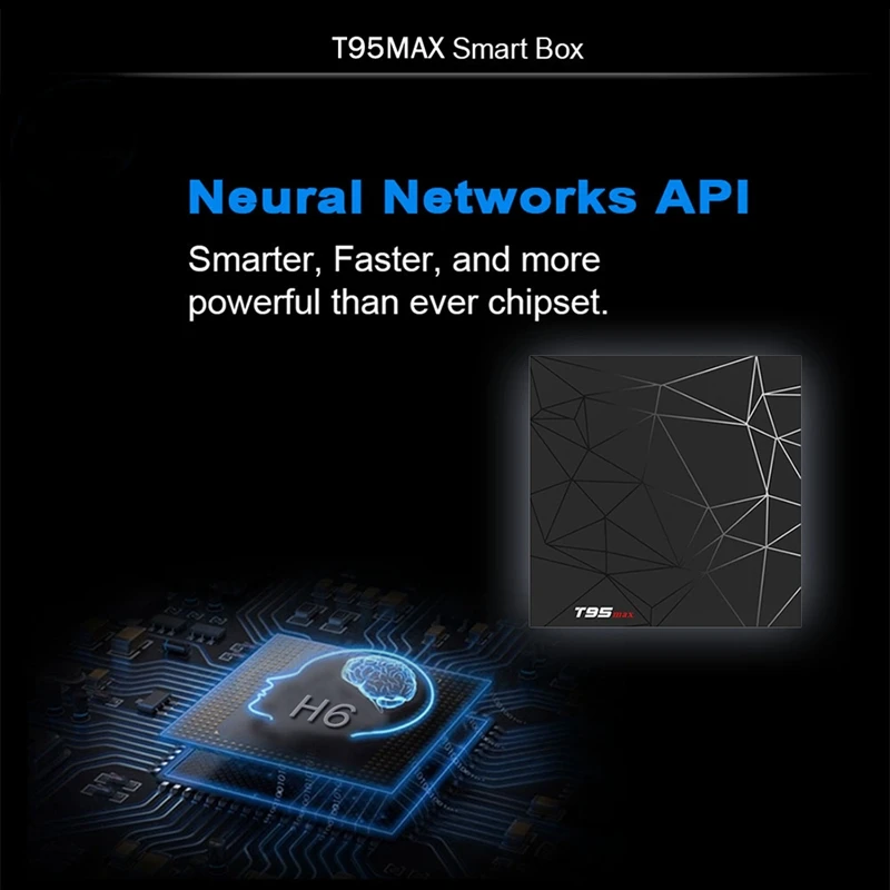 Android 9.0 Tv Box T95 Max Smart Tv Box Allwinner H6 Quad Core 6K Hdr 2.4Ghz Wifi G Oogle Player T95Max Set Top Box(Us Plug)