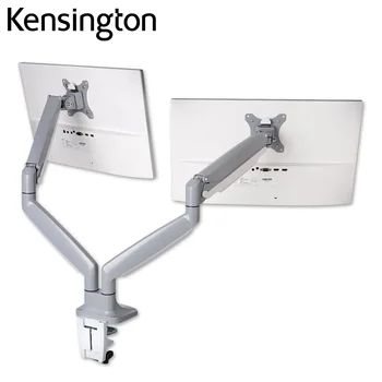 

Kensington SmartFit® One-Touch Height Metal Material Adjustable Dual Monitor Arm K55471WW for 13-32" LCD Monitor for Gaming