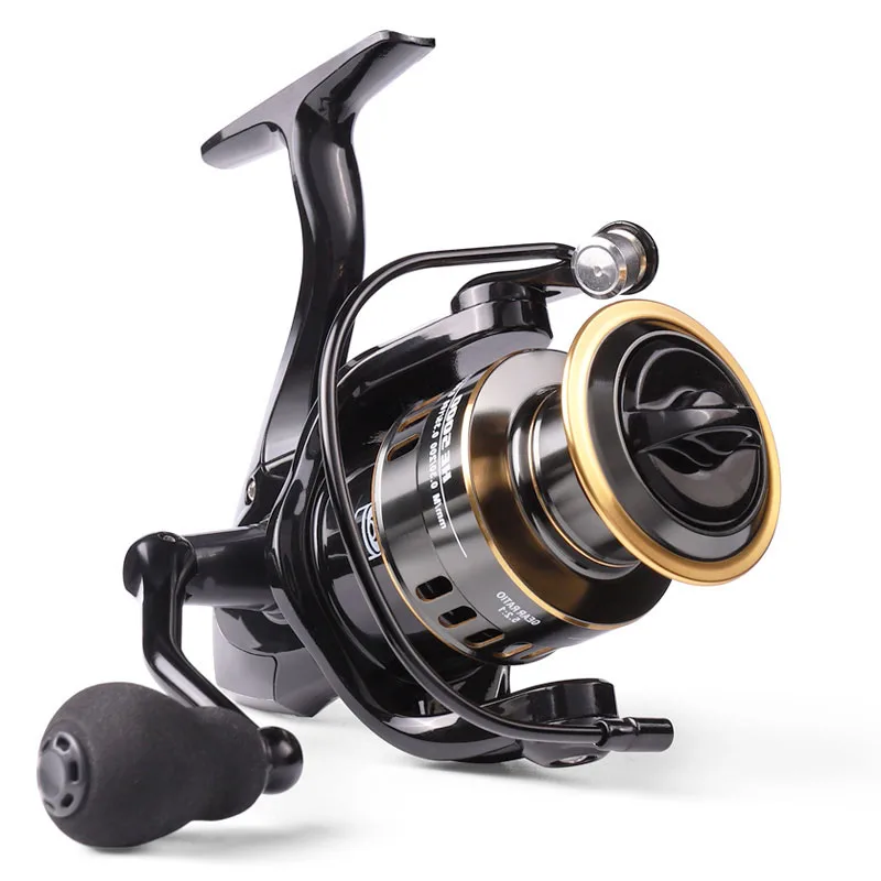 

Fishing Reel Drag 10kg 5.2:1 High Speed Metal Spool Spinning Reel Rod Saltwater Reel Carp Sea Reel Fishing Send Line He1000-7000