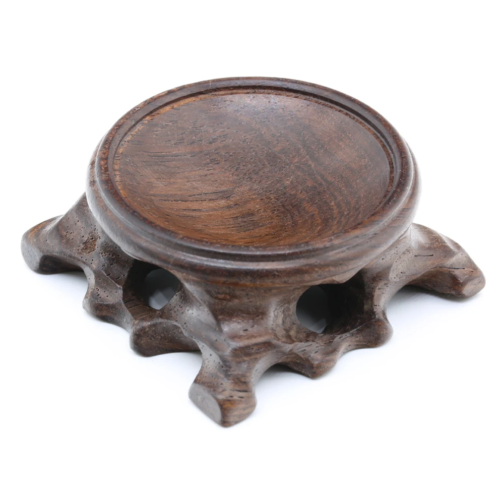 Wooden Display Stand 1pc For Crystal Glass Lens Ball Divination Photography Lensball Base Magic Sphere Stand Globe Egg Holder