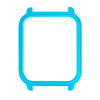 

Smart Watch Protecter Case Slim Frame PC Case Cover Protect Shell For Huami Amazfit Bip Youth Watch , Blue