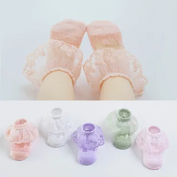 

NEW Baby Stuff Kids Baby Girl Frilly Lace Tutu Socks Breathable Infant Newborn Toddler Lace Ruffle Solid Ankle Socks