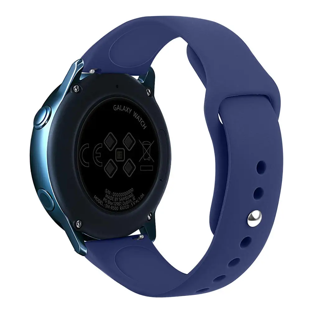 20 мм силиконовый браслет для умных часов для Garmin Vivoactive 3/3 Музыка/Vivomove HR/245/245 M браслет для Amazfit GTR 42 мм