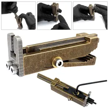 

Professional Copper Spring Jig Armature Bar Alignment Tattoo Adjuster Supply It is easy to make the spring bending to 45 degree.