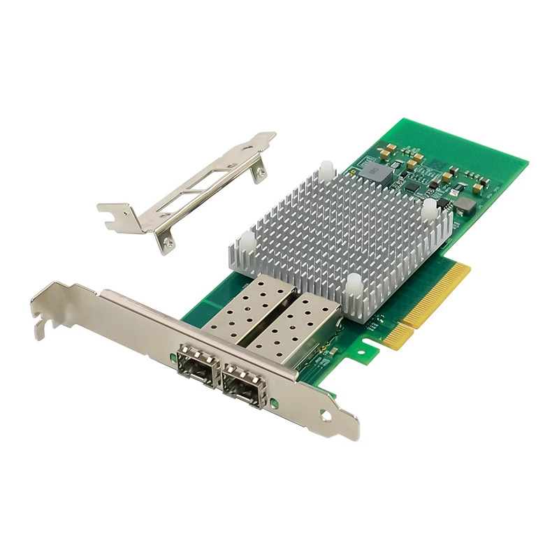 PCI-E Двухпортовая оптическая сетевая карта X8 X520 5.0gt/S 10GbE SFP + двухпортовый сервер NIC |