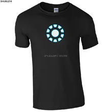 Футболка с изображением Железного человека, дуги, реактора-Старк, вдохновленный Тони Индастриз, для детей, для мужчин, подарок, крутая Повседневная футболка с надписью «pride» для мужчин, унисекс, sbz6480