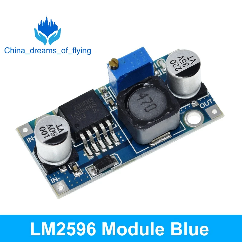 LM2596s DC-DC понижающий Питание модуль 3A Регулируемый LM2596 Напряжение Регулятор 24V 12V 5V