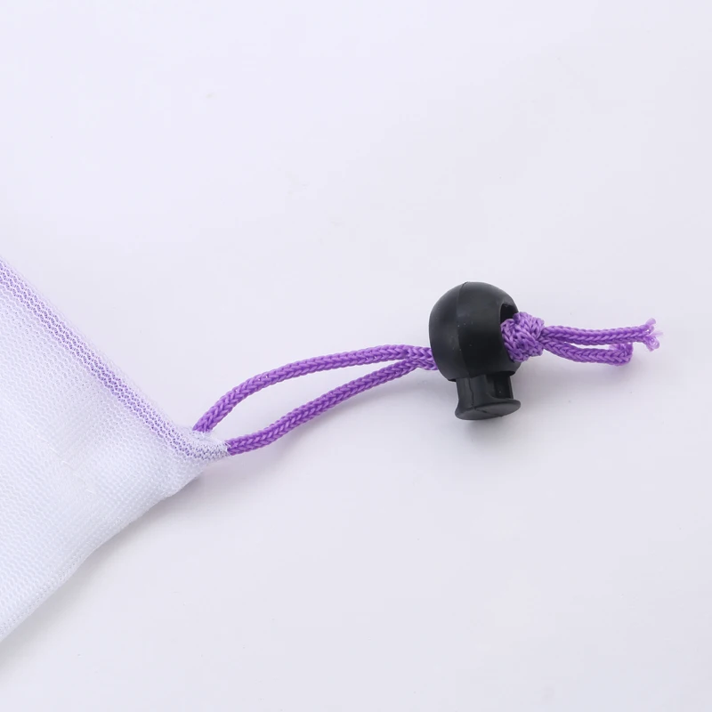 COACOM 15 sacchetti bianchi riutilizzabili, 3 diverse misure, sacchetti a rete lavabili, utilizzati per frutta e verdura, oggetti per la casa, viaggi, ecc