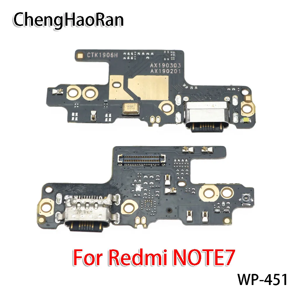 ChengHaoRan 2 шт./лот для Redmi 6PRO 7 NOTE7 NOTE6PRO NOTE5 GO задняя вилка маленькая Плата Usb порт