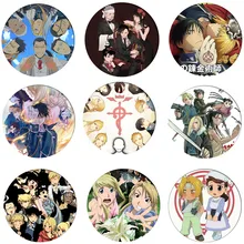 Free Shipping Anime Pin Fullmetal Alchemist Cosplay Badge Edward Elric Backpack Icon Button Cartoon Brooch Accessories Gifts