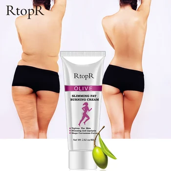

Olive Slimming Fat Burning Cream Slimming Weight Lose Body Cream Create Beautiful Curvy Firming Cellulite Body Anti Wrinkles 80G