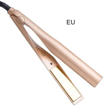 

Professional 2 in 1 Twist Hair Curling Straightening Iron Hair Straightener Hair Curler Flat Iron Splint Styling Tool