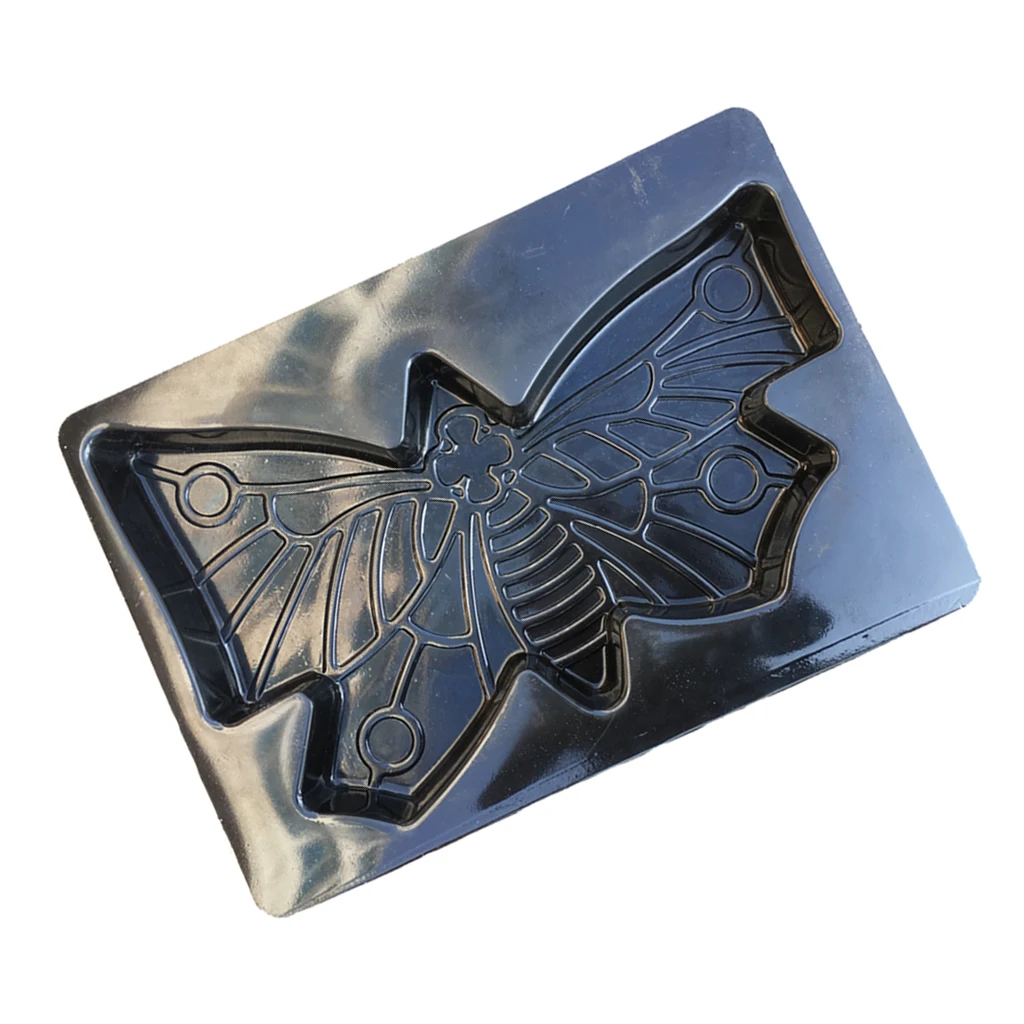 

Plastic Butterfly Shape Driveway Paving Pavement Mold Concrete Path Maker