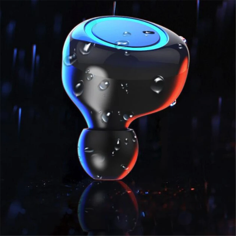 50pcs D10 TWS Wireless earphones Bluetooth Earphone Waterproof Sports Headset With Charging Box Stereo Earbuds Gaming earpiece
