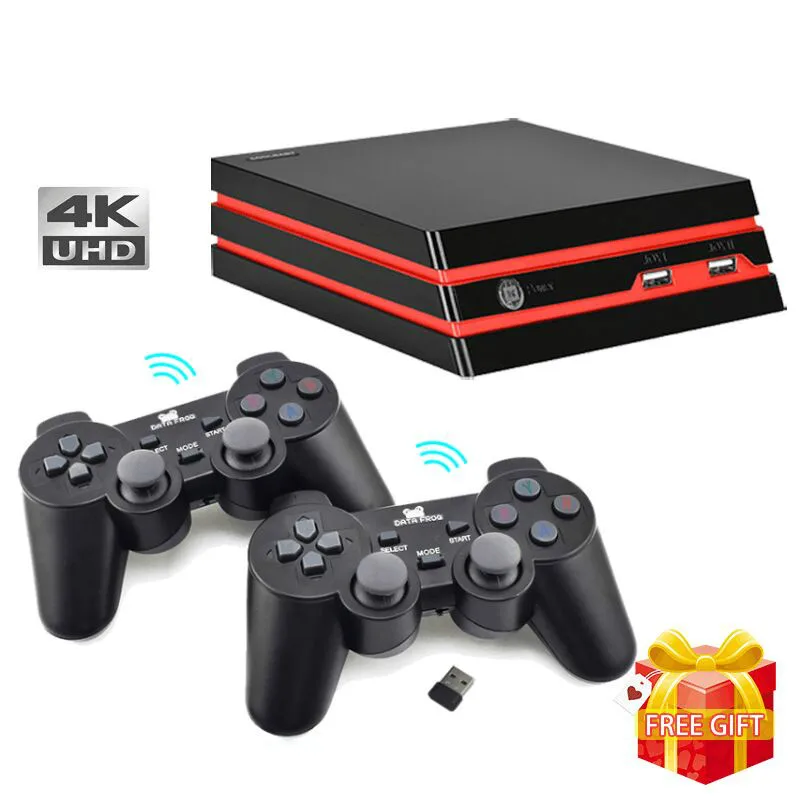 Игровая приставка Coolbaby HDMI с двумя беспроводными контроллерами 2 4 ГГц 600