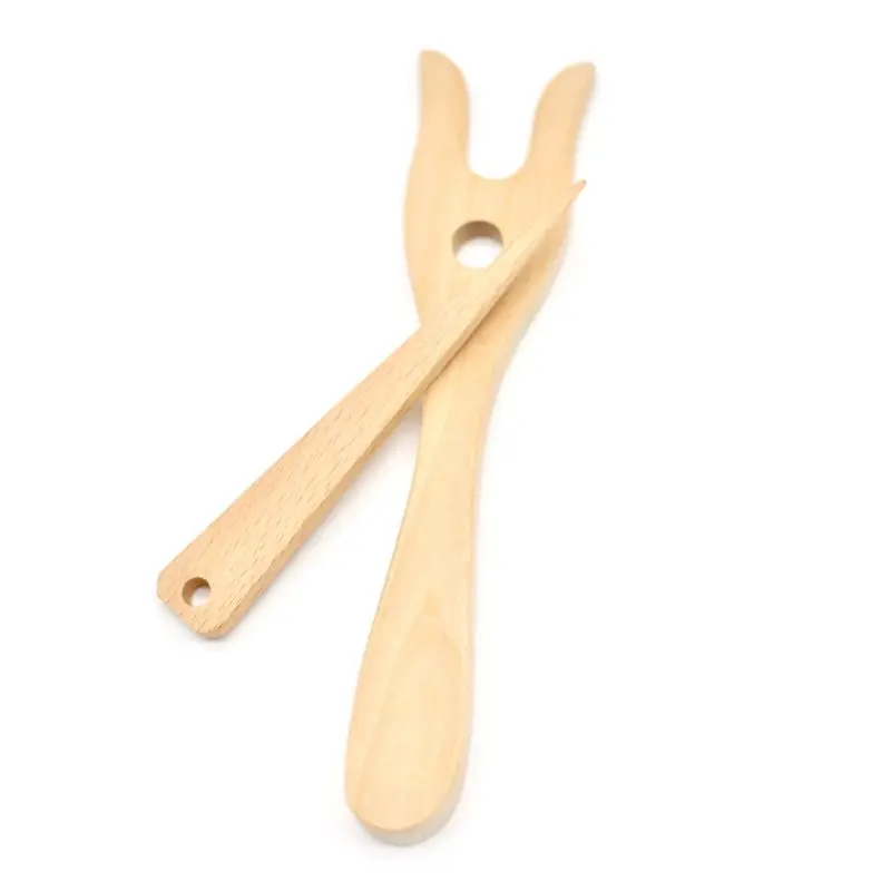 Ручной инструмент для вязания деревянный в форме вилки ручной ткацкий станок