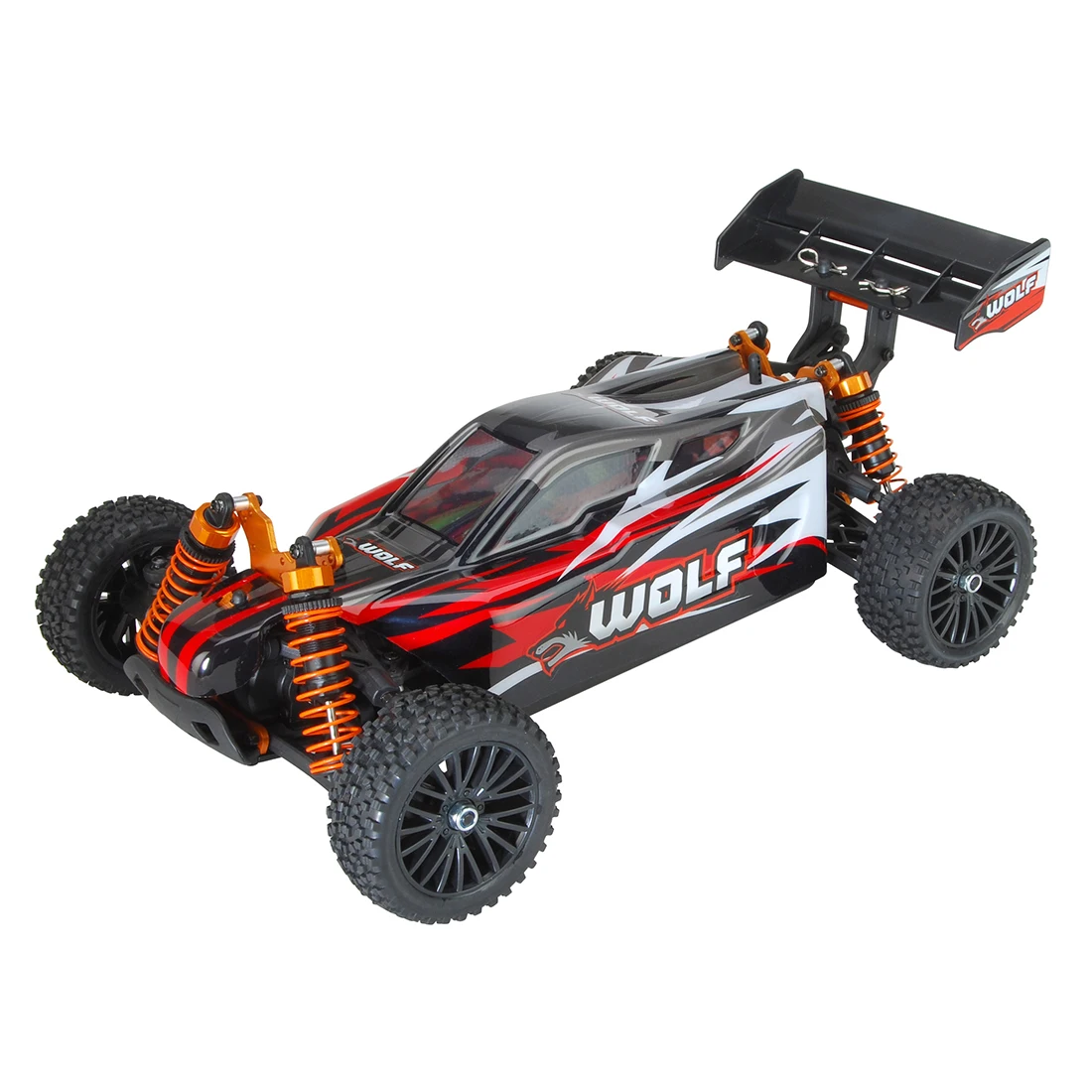 

DHK 8133 WOLF 1/10 4WD 40km/H 60A Brushed Off-Road Vehicle 4WD RC Car - RTR Version AU Plug