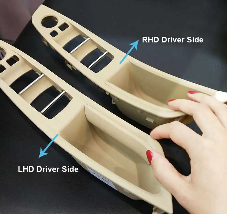 Одежда высшего качества RHD интерьер дверная ручка для двери Панель отделка подлокотника для BMW 5 серия F10 F11 F18 520 523 525 528 530 535