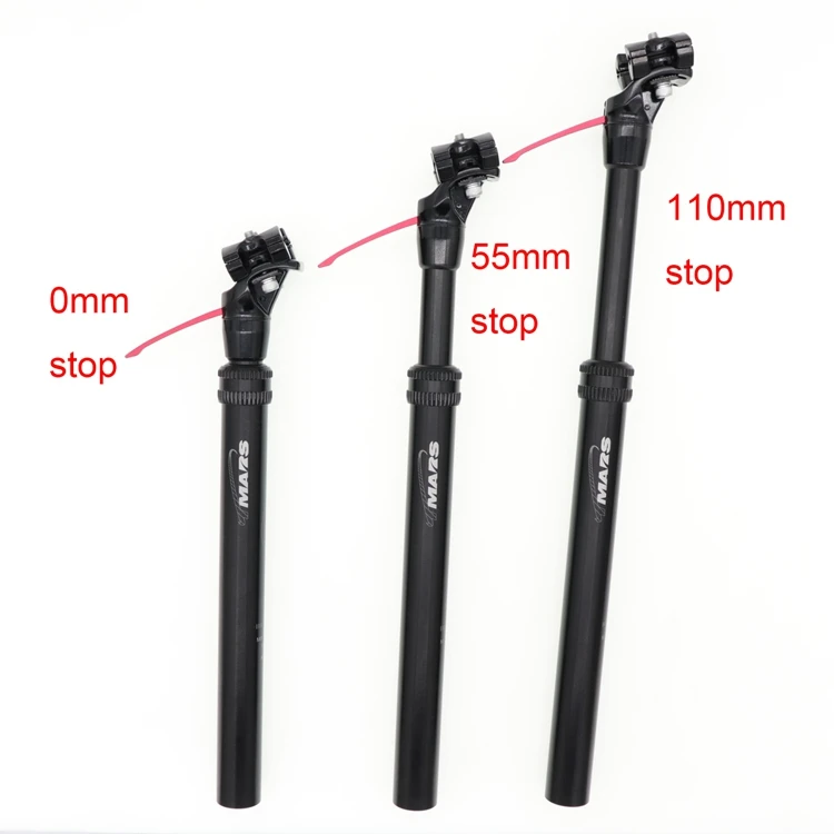 TMARS 419L 27.2 30.9 x 445mm Dropper Seatpost w//Remote Post MTB Downhill Bike