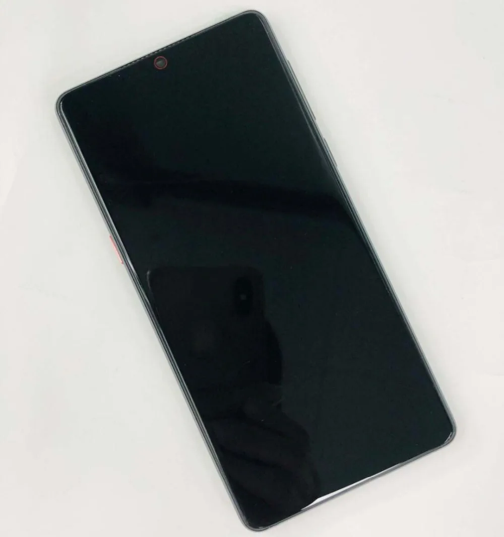 

100% Black Tested Original Amoled screen Display Touch Screen Digitizer Assembly For ZTE Nubia Z18 NX606J LCD screen+Frame