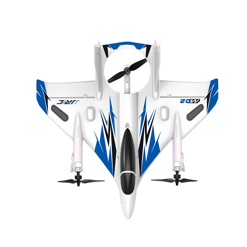 JJRC MO2 2,4G 6CH 3D/6G RC самолет бесщеточный мульти-мотор вертикальный взлет открытый трюк светодиодный RC планер с фиксированным крылом