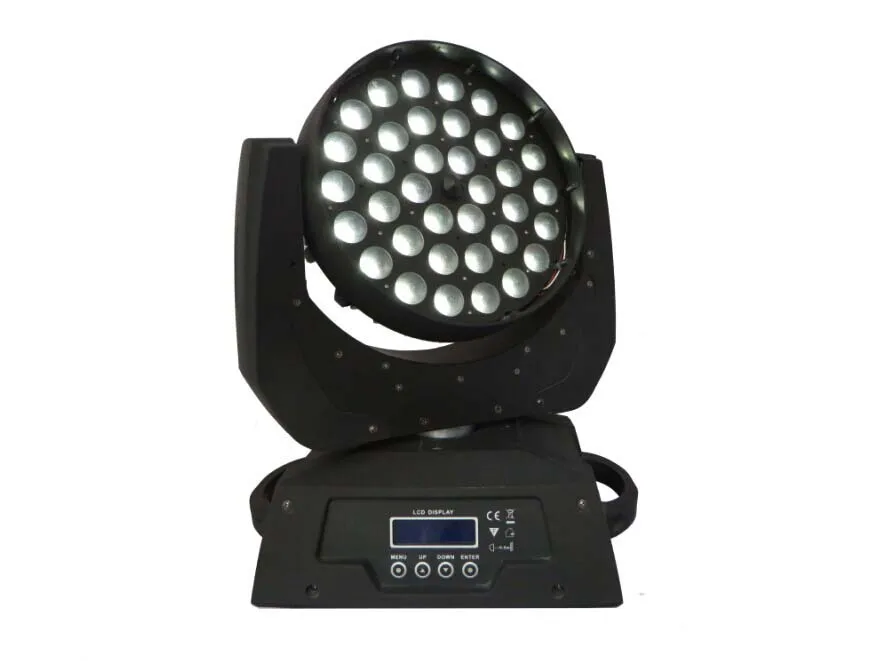 

Free shippingLED Par Zoom Wash Moving Head Light 36x10W 5IN1 DMX Touch Screen LED Stage Light Lighting RGBWA for DJ Party