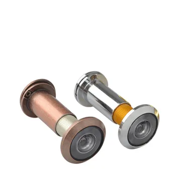 

1pcs 220 HD Anti-peeping Door Viewer 16 26 35mm Matte HD Lens with Cover Metal Cat Eye security for home Door view