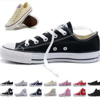 

2020 Unisex Womens Dames Chuck-Taylor aylor AllStar Lage Ox Hoge Top Womens Trainers Canvas Schoenen Designer Athletic sneakers