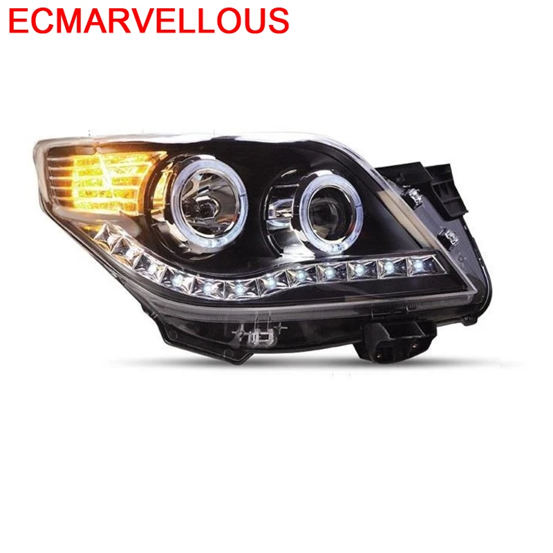 Assessoires запчасти Luces Para Авто дневные ходовые Drl светодиодные фары автомобиля фары в сборе 03 04 05 06 07 08 09 для Toyota Prado