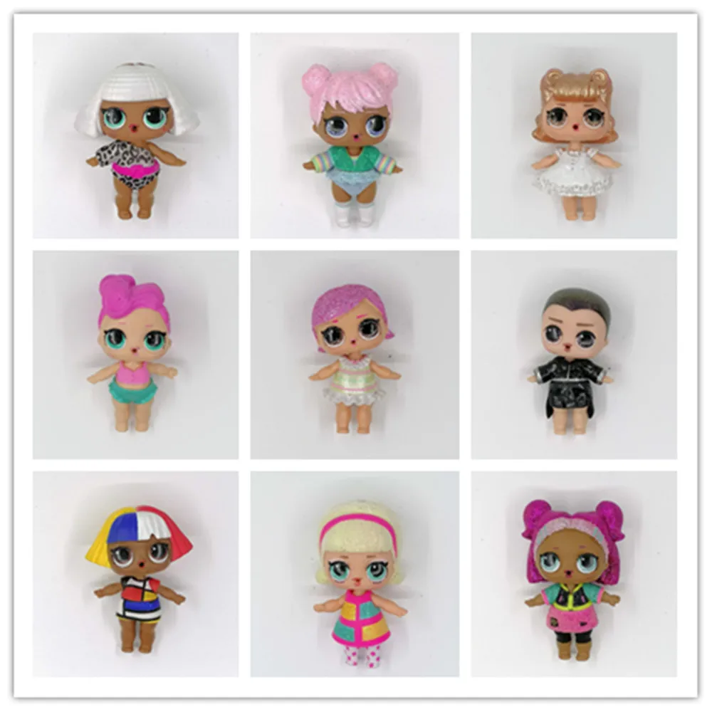 1 Uds. Muñecas sorpresa LOLs originales L.O.L. Big Sister-bebé con purpurina, colección limitada, regalos de cumpleaños para niñas
