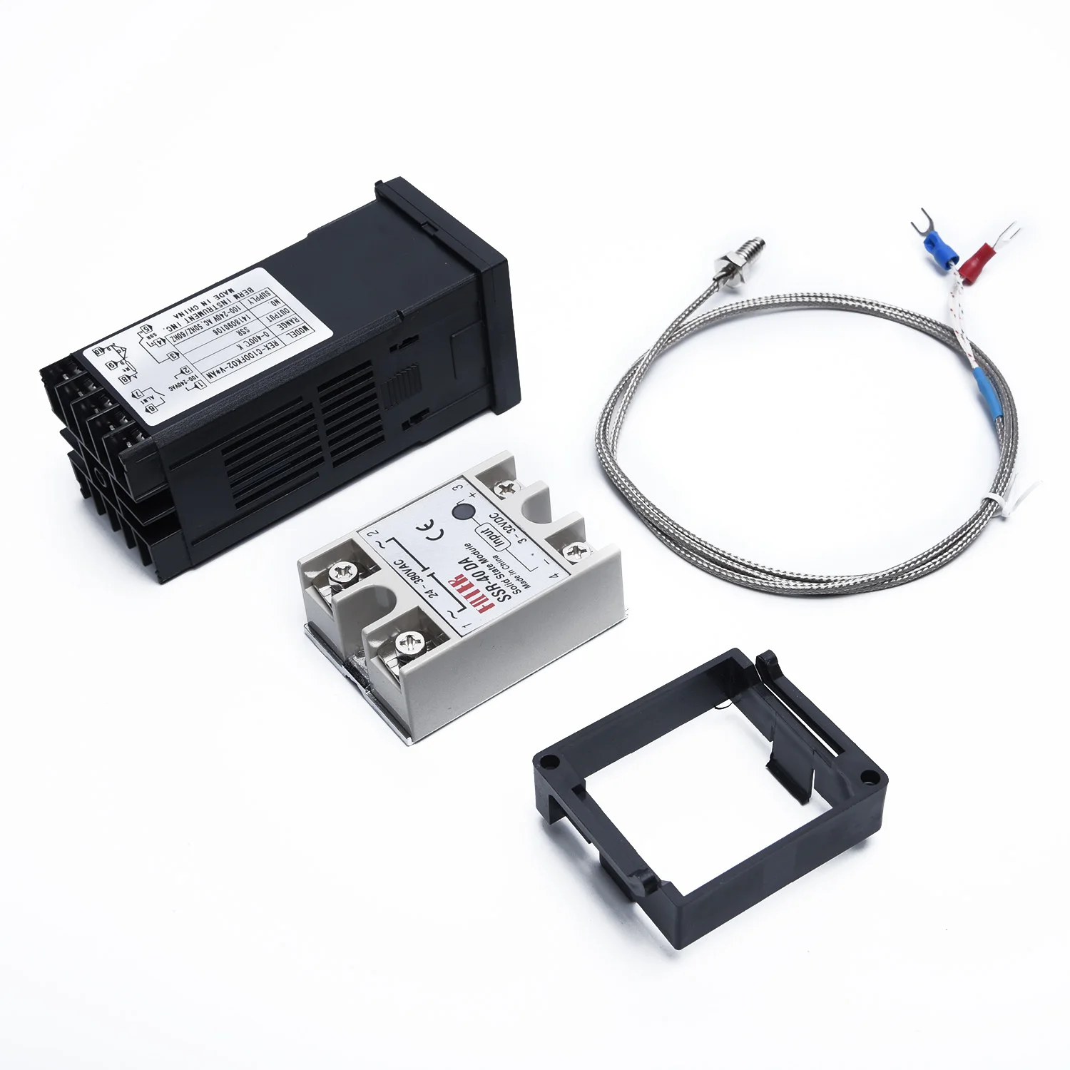 0~ 400 °C двойной PID цифровой контроль температуры Контролер термопары REX-C100