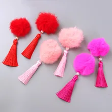 Заколки в античном стиле с кисточками, украшенные цветами; Китайская одежда; головной убор для маленьких девочек; платье принцессы с цветочным рисунком для маленьких девочек; H