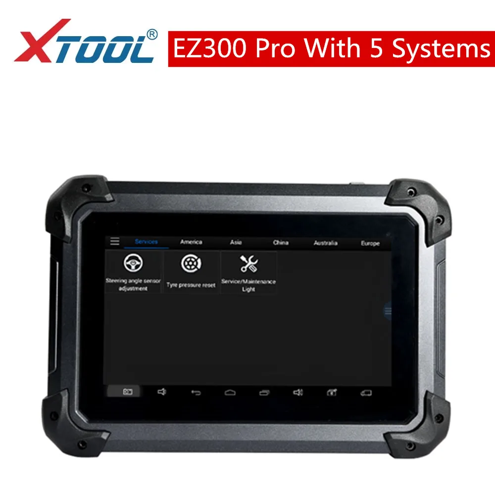 XTOOL EZ300 Pro с 5 системами Диагностика двигателя ABS SRS передачей и TPMS| |