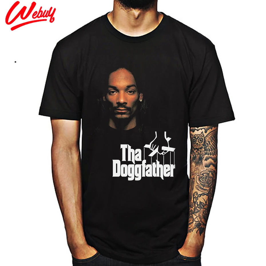

High-Q Unisex S-6XL Big Size Snoop Dogg t shirt Tha Doggfather New T Shirt Unisex Anime T Shirt Popular