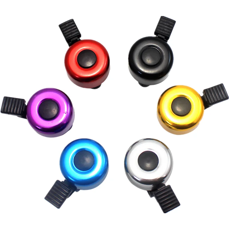 Bicycle Bell Mountain Bike Bell Bicycle Horn Bicycle Alarm Bicycle Accessories Portable Mini Metal Bicycle Bell Anti-rust Aluminum Alloy